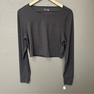 Aerie Offline Real Me Long Sleeve Open Back